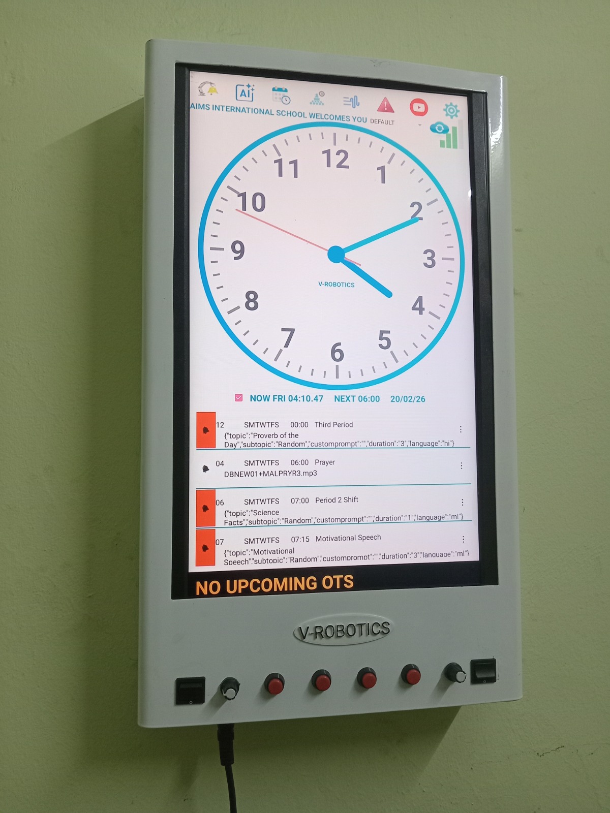 KI RoboticBell device